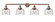 Bell - 4 Light - 44 inch - Antique Copper - Adjustable Bath Vanity Light (3442|215-AC-G74-LED)