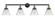 Cone - 4 Light - 44 inch - Black Antique Brass - Adjustable Bath Vanity Light (3442|215-BAB-G42)