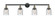 Bell - 4 Light - 42 inch - Black Antique Brass - Adjustable Bath Vanity Light (3442|215-BAB-G54-LED)