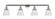 Cone - 4 Light - 42 inch - Polished Nickel - Adjustable Bath Vanity Light (3442|215-PN-G64-LED)