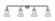 Bellmont - 4 Light - 42 inch - Brushed Satin Nickel - Adjustable Bath Vanity Light (3442|215-SN-G194-LED)