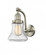 Bellmont - 1 Light - 7 inch - Brushed Satin Nickel - Adjustable Sconce (3442|515-1W-SN-G194-LED)