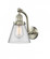 Cone - 1 Light - 7 inch - Brushed Satin Nickel - Adjustable Sconce (3442|515-1W-SN-G62-LED)