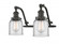 Bell - 2 Light - 18 inch - Oil Rubbed Bronze - Adjustable Bath Vanity Light (3442|515-2W-OB-G52-LED)