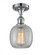 Belfast - 1 Light - 6 inch - Polished Chrome - Semi-Flush Mount (3442|516-1C-PC-G105-LED)
