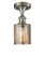 Cobbleskill - 1 Light - 5 inch - Brushed Satin Nickel - Semi-Flush Mount (3442|516-1C-SN-G116-LED)