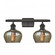Fenton - 2 Light - 17 inch - Oil Rubbed Bronze - Bath Vanity Light (3442|516-2W-OB-G96-LED)