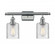 Cobbleskill - 2 Light - 15 inch - Polished Chrome - Bath Vanity Light (3442|516-2W-PC-G112-LED)