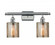 Cobbleskill - 2 Light - 15 inch - Polished Chrome - Bath Vanity Light (3442|516-2W-PC-G116-LED)