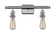 Bare Bulb - 2 Light - 16 inch - Polished Chrome - Bath Vanity Light (3442|516-2W-PC-LED)