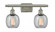 Belfast - 2 Light - 16 inch - Brushed Satin Nickel - Bath Vanity Light (3442|516-2W-SN-G104-LED)