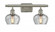 Fenton - 2 Light - 17 inch - Brushed Satin Nickel - Bath Vanity Light (3442|516-2W-SN-G92-LED)