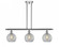 Athens - 3 Light - 36 inch - Polished Chrome - Stem hung - Island Light (3442|516-3I-PC-G125-LED)