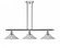 Orwell - 3 Light - 36 inch - Polished Chrome - Stem hung - Island Light (3442|516-3I-PC-G132-LED)