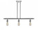 Bare Bulb - 3 Light - 36 inch - Polished Chrome - Stem hung - Island Light (3442|516-3I-PC-LED)
