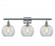 Athens - 3 Light - 28 inch - Polished Chrome - Bath Vanity Light (3442|516-3W-PC-G122-LED)