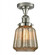 Chatham - 1 Light - 7 inch - Polished Nickel - Semi-Flush Mount (3442|517-1CH-PN-G146-LED)