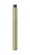 6 X 5/8'' Downrod - Antique Brass Finish (3442|ST-6M-AB)