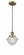 Oxford - 1 Light - 7 inch - Brushed Brass - Cord hung - Mini Pendant (3442|201C-BB-G534-LED)