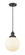 Beacon - 1 Light - 8 inch - Matte Black - Cord hung - Mini Pendant (3442|201C-BK-G201-8-LED)