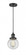Beacon - 1 Light - 6 inch - Matte Black - Cord hung - Mini Pendant (3442|201C-BK-G202-6-LED)