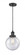 Beacon - 1 Light - 8 inch - Matte Black - Cord hung - Mini Pendant (3442|201C-BK-G204-8-LED)
