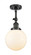 Beacon - 1 Light - 8 inch - Oil Rubbed Bronze - Adjustable Semi-Flush Mount (3442|201F-OB-G201-8-LED)