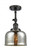 Bell - 1 Light - 8 inch - Oil Rubbed Bronze - Adjustable Semi-Flush Mount (3442|201F-OB-G78-LED)