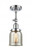 Bell - 1 Light - 5 inch - Polished Chrome - Adjustable Semi-Flush Mount (3442|201F-PC-G58)