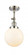 Beacon - 1 Light - 8 inch - Polished Nickel - Adjustable Semi-Flush Mount (3442|201F-PN-G201-8-LED)