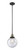 Beacon - 1 Light - 8 inch - Black Antique Brass - Stem Hung - Mini Pendant (3442|201S-BAB-G204-8)