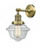 Oxford - 1 Light - 8 inch - Antique Brass - Adjustable Sconce (3442|203-AB-G532-LED)
