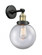 Beacon - 1 Light - 8 inch - Black Antique Brass - Adjustable Sconce (3442|203-BAB-G202-8)