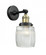 Colton - 1 Light - 6 inch - Black Antique Brass - Adjustable Sconce (3442|203-BAB-G302-LED)