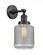 Stanton - 1 Light - 6 inch - Matte Black - Adjustable Sconce (3442|203-BK-G262)
