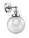 Beacon - 1 Light - 8 inch - Polished Chrome - Adjustable Sconce (3442|203-PC-G204-8)