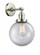 Beacon - 1 Light - 8 inch - Polished Nickel - Adjustable Sconce (3442|203-PN-G202-8)