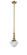 Oxford - 1 Light - 7 inch - Brushed Brass - Stem Hung - Adjustable Mini Pendant (3442|206-BB-G532)