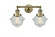Oxford - 2 Light - 17 inch - Antique Brass - Adjustable Bath Vanity Light (3442|208-AB-G534-LED)