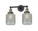 Stanton - 2 Light - 16 inch - Black Antique Brass - Adjustable Bath Vanity Light (3442|208-BAB-G262)