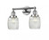 Colton - 2 Light - 16 inch - Polished Chrome - Adjustable Bath Vanity Light (3442|208-PC-G302)