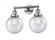 Beacon - 2 Light - 19 inch - Polished Nickel - Adjustable Bath Vanity Light (3442|208-PN-G204-8)