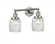 Colton - 2 Light - 16 inch - Brushed Satin Nickel - Adjustable Bath Vanity Light (3442|208-SN-G302)