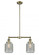 Stanton - 2 Light - 23 inch - Antique Brass - Stem Hung - Adjustable Island Light (3442|209-AB-G262)