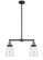 Canton - 2 Light - 21 inch - Black Antique Brass - Stem Hung - Adjustable Island Light (3442|209-BAB-G182-LED)
