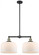 Bell - 2 Light - 21 inch - Black Antique Brass - Stem Hung - Adjustable Island Light (3442|209-BAB-G71-L)
