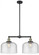 Bell - 2 Light - 21 inch - Black Antique Brass - Stem Hung - Adjustable Island Light (3442|209-BAB-G74-L)