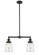 Canton - 2 Light - 21 inch - Oil Rubbed Bronze - Stem Hung - Adjustable Island Light (3442|209-OB-G182-LED)