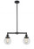 Beacon - 2 Light - 23 inch - Oil Rubbed Bronze - Stem Hung - Adjustable Island Light (3442|209-OB-G202-6)