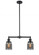 Bell - 2 Light - 21 inch - Oil Rubbed Bronze - Stem Hung - Adjustable Island Light (3442|209-OB-G53)